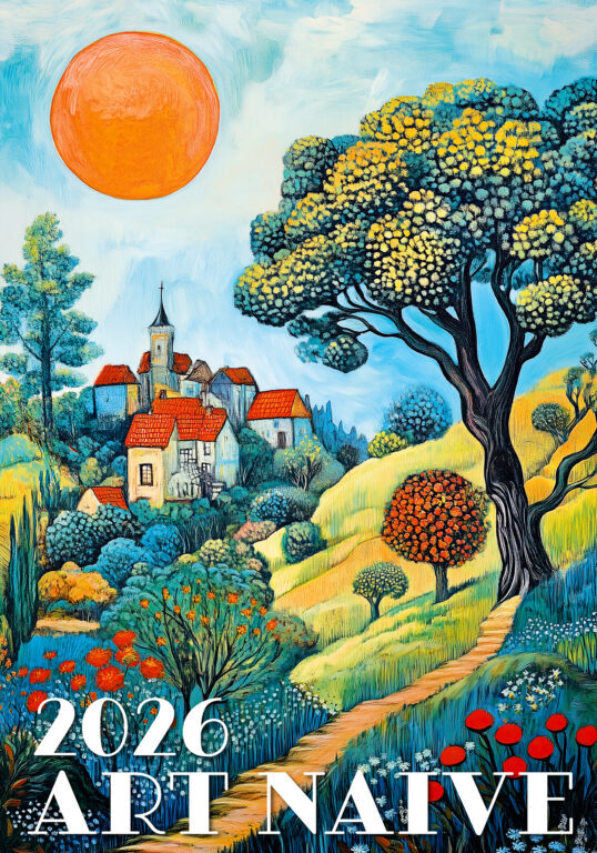 Art Naive 2026 - nástěnný kalendář