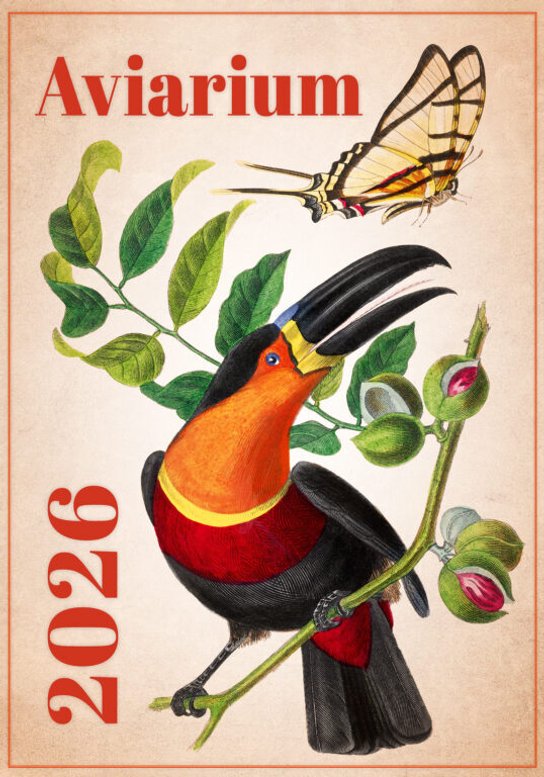 Aviarium 2026 - nástěnný kalendář