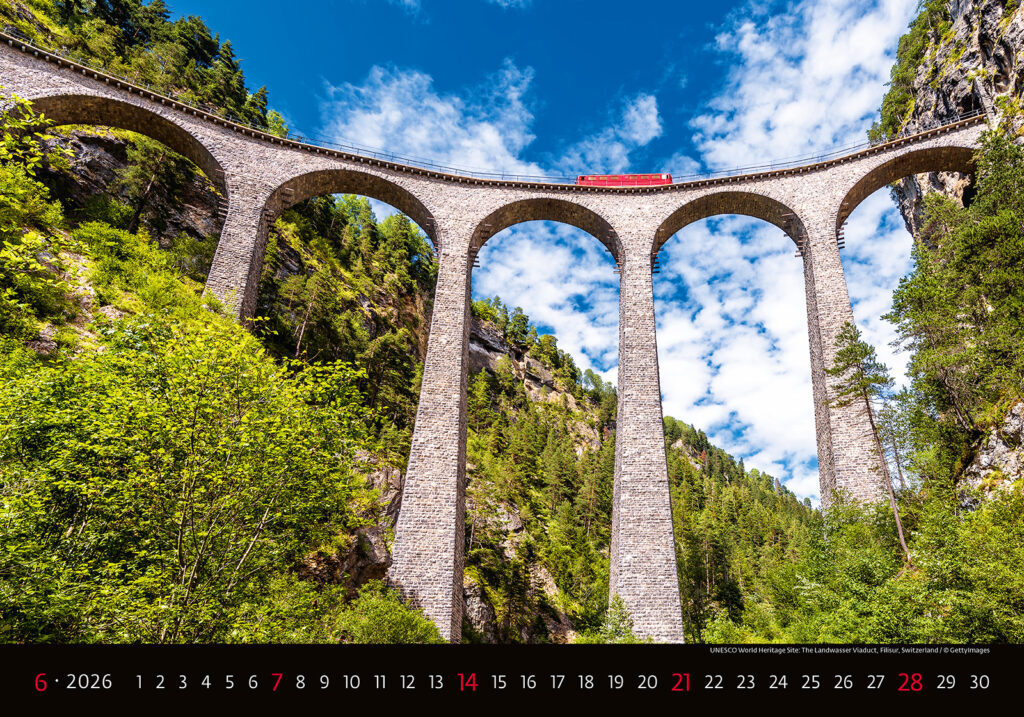 Bridges 2026 - nástěnný kalendář