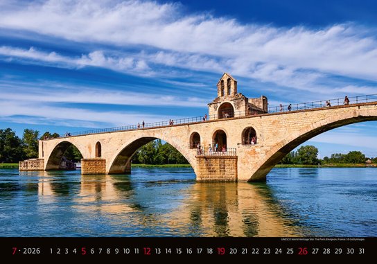 Bridges 2026 - nástěnný kalendář
