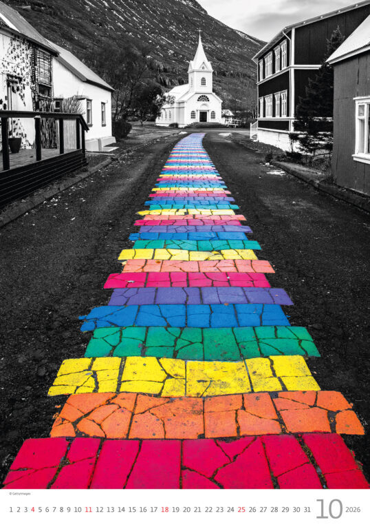 Colour Art 2026 - nástěnný kalendář
