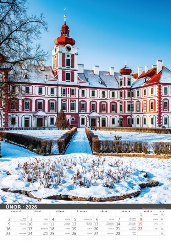 Český ráj 2026 - nástěnný kalendář