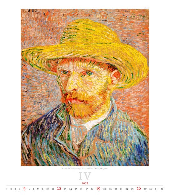 Expressionism 2026 - nástěnný kalendář