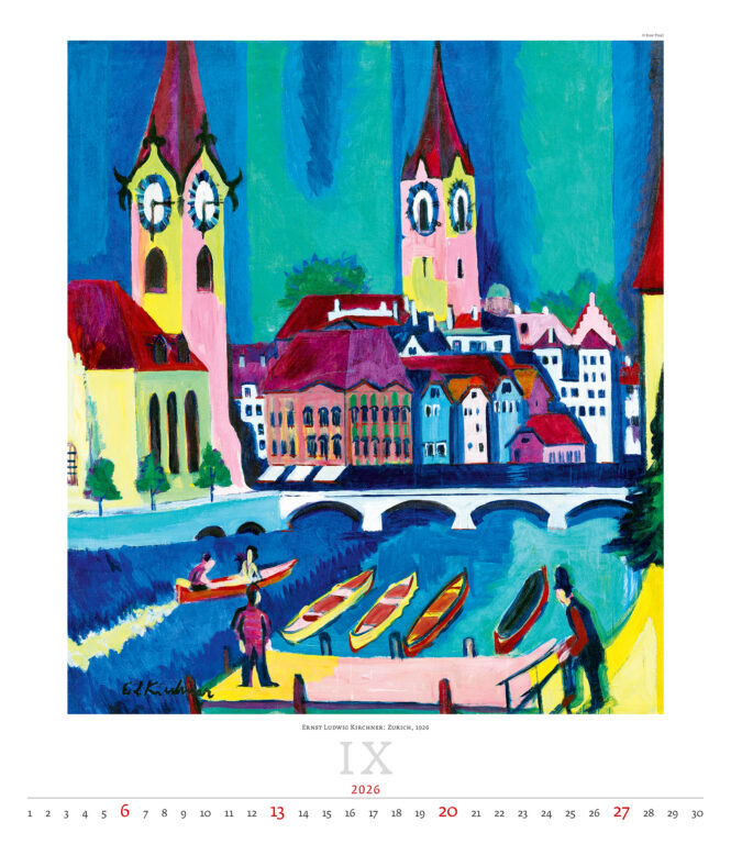 Expressionism 2026 - nástěnný kalendář