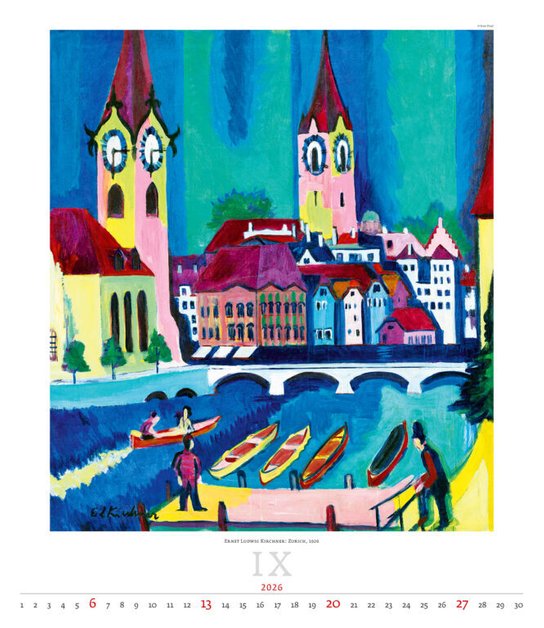 Expressionism 2026 - nástěnný kalendář