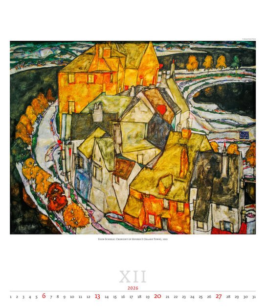 Expressionism 2026 - nástěnný kalendář