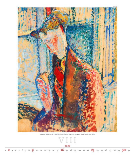 Expressionism 2026 - nástěnný kalendář