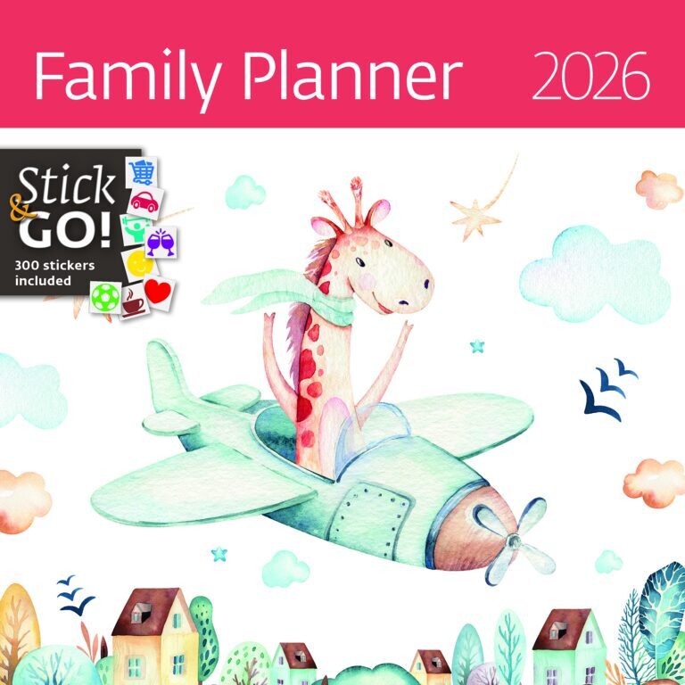 Family Planner 2026 - nástěnný kalendář
