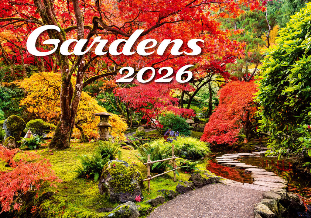 Gardens 2026 - nástěnný kalendář