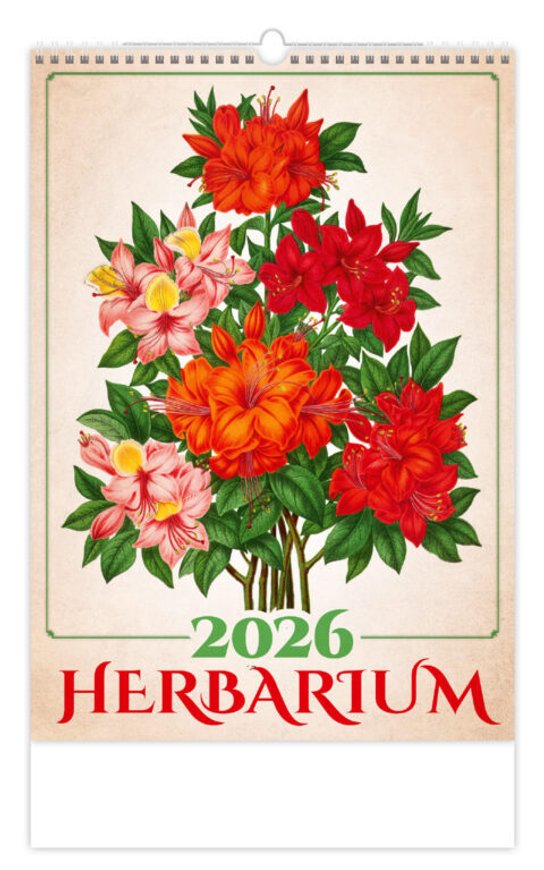 Herbarium 2026 - nástěnný kalendář