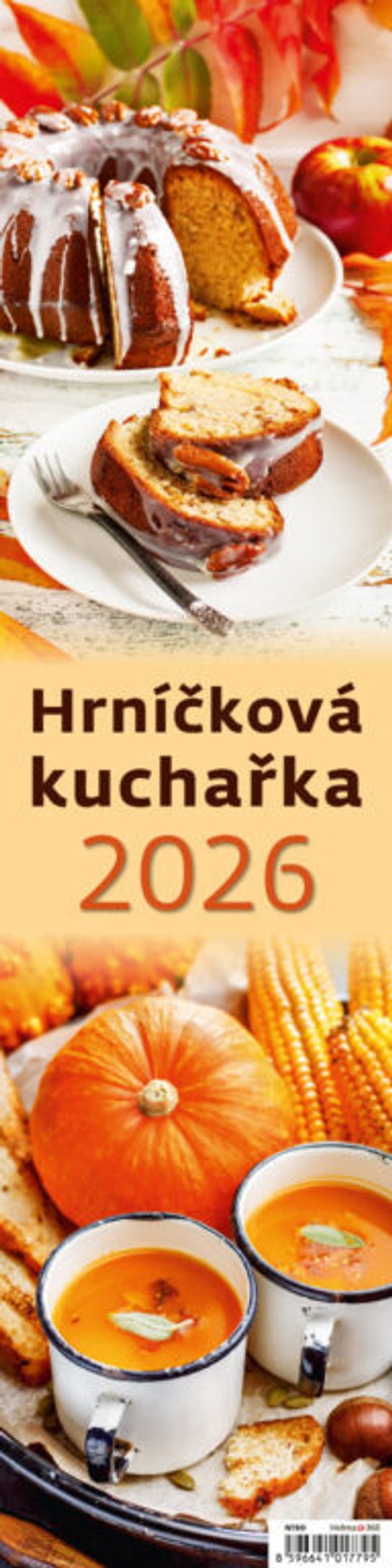 Hrníčková kuchařka vázanka 2026 - nástěnný kalendář