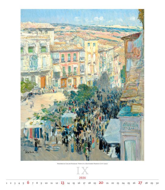 Impressionism 2026 - nástěnný kalendář