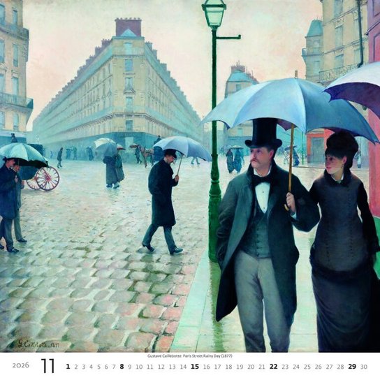 Impressionism 2026 - nástěnný kalendář