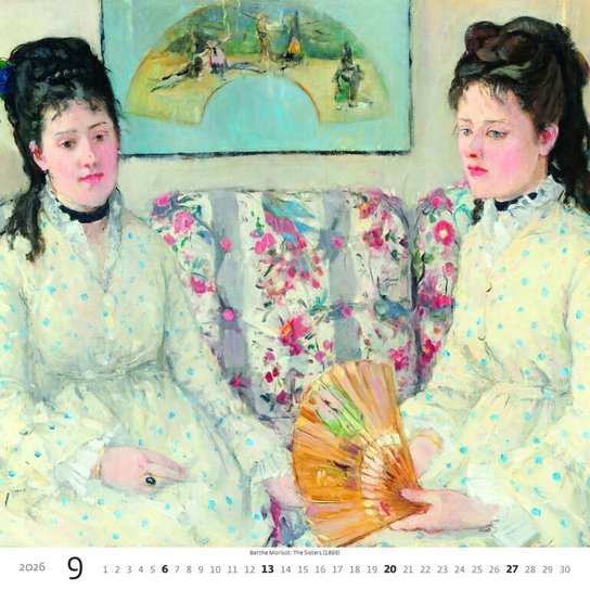 Impressionism 2026 - nástěnný kalendář