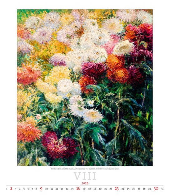 Impressionism 2026 - nástěnný kalendář