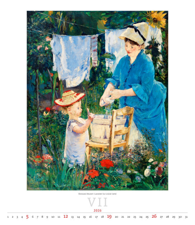 Impressionism 2026 - nástěnný kalendář