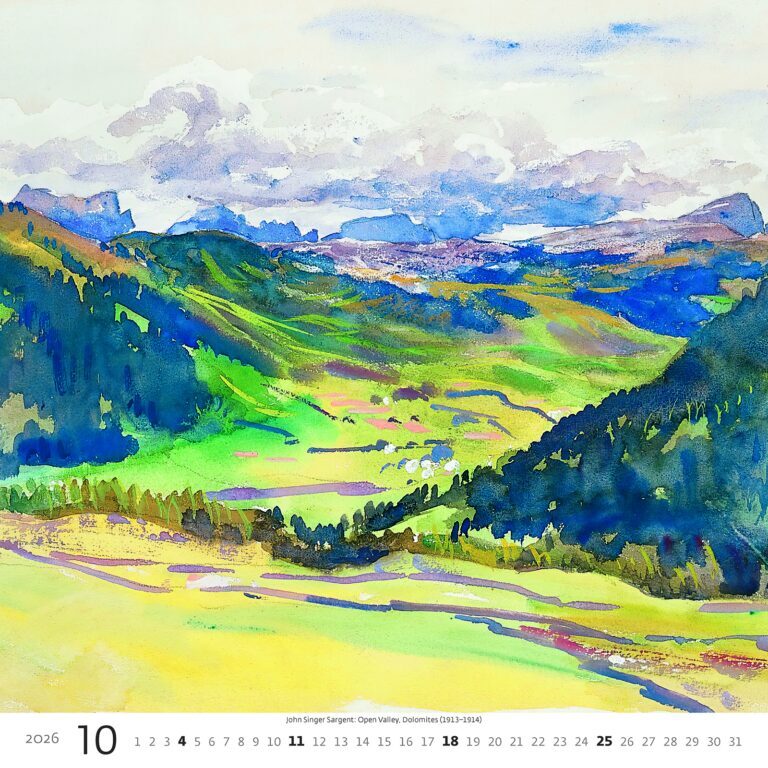 Impressionism 2026 - nástěnný kalendář
