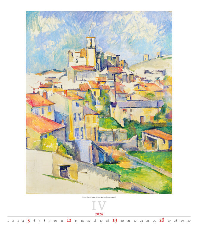 Impressionism 2026 - nástěnný kalendář