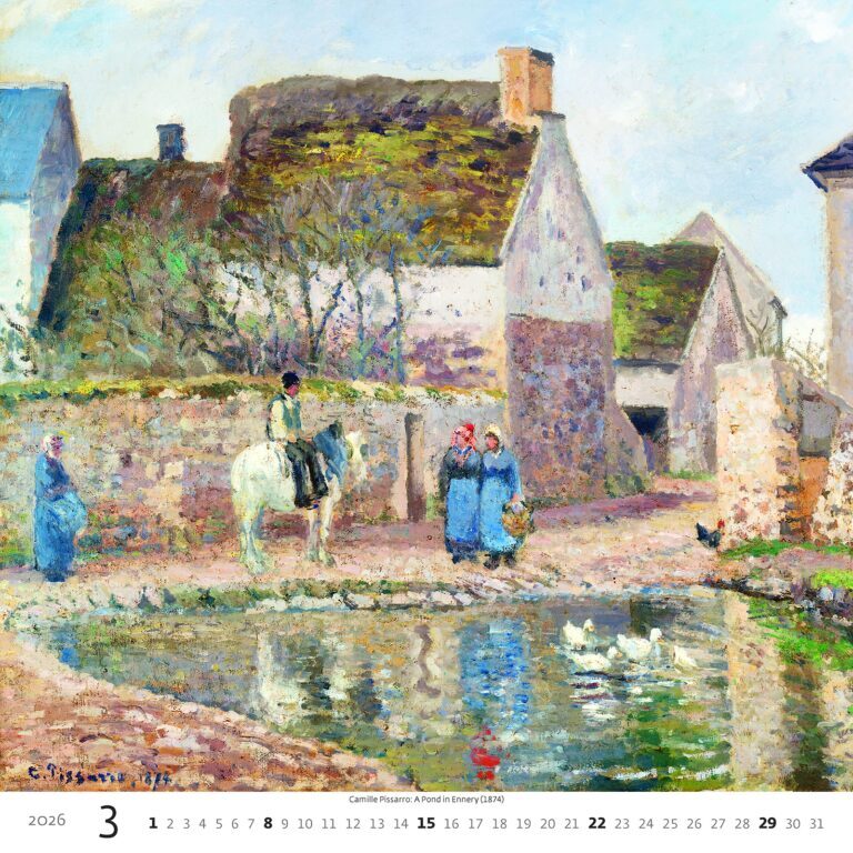 Impressionism 2026 - nástěnný kalendář