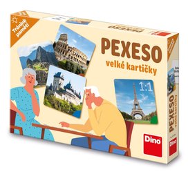 Pexeso památky velké kartičky