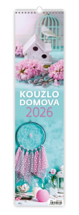 Kouzlo domova 2026 vázanka - nástěnný kalendář