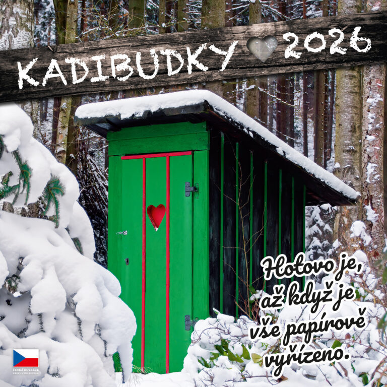 Kadibudky 2026 - nástěnný kalendář