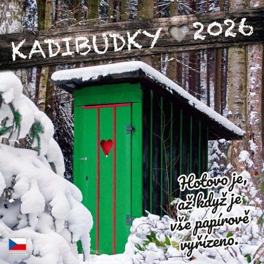 Kadibudky 2026 - nástěnný kalendář