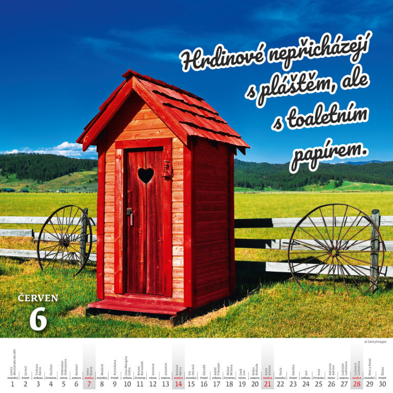 Kadibudky 2026 - nástěnný kalendář