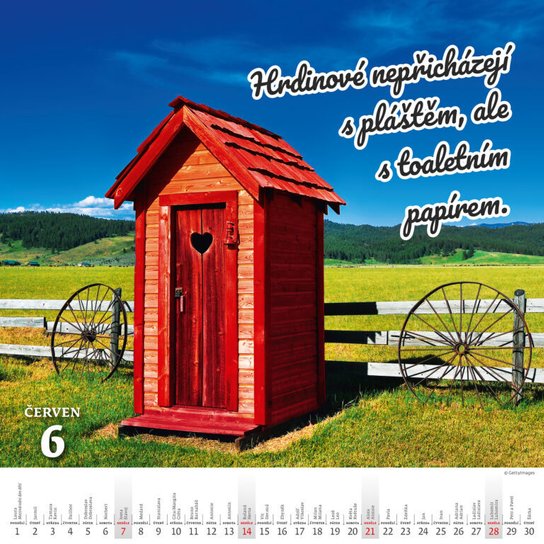 Kadibudky 2026 - nástěnný kalendář