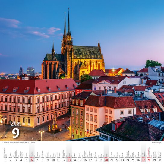 Křížem krážem Českou republikou 2026 - nástěnný kalendář