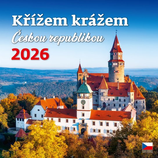 Křížem krážem Českou republikou 2026 - nástěnný kalendář