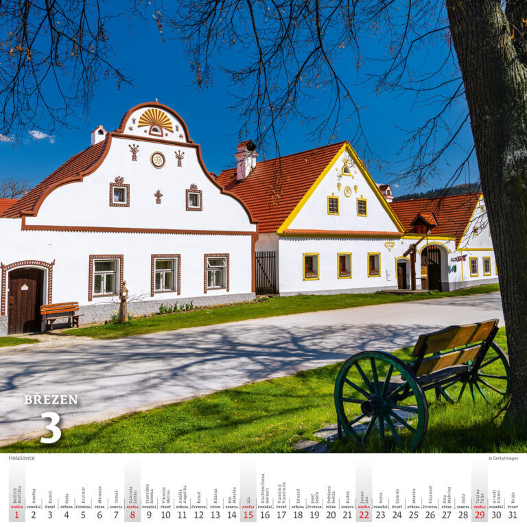 Křížem krážem Českou republikou 2026 - nástěnný kalendář
