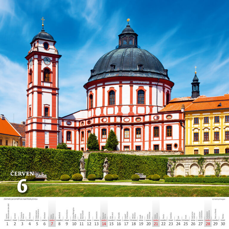 Křížem krážem Českou republikou 2026 - nástěnný kalendář