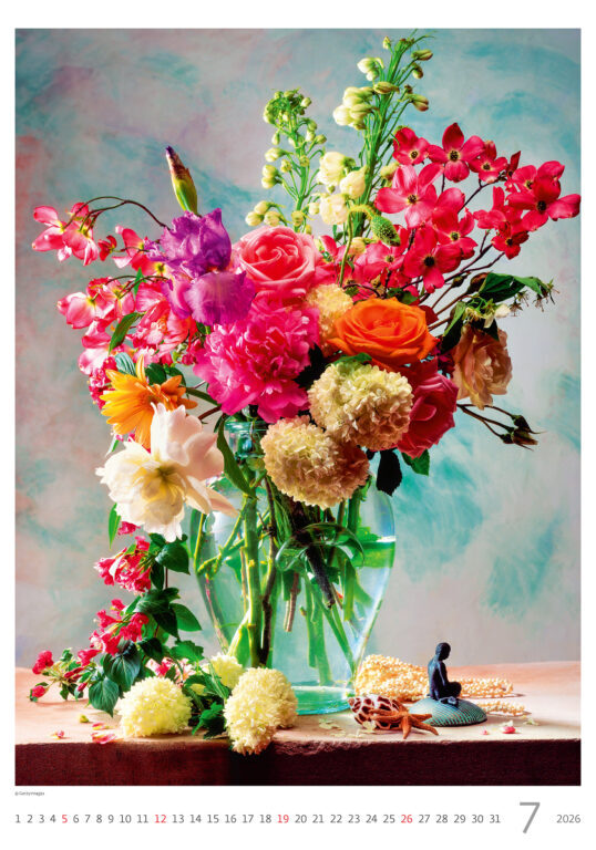Magic Flowers 2026 - nástěnný kalendář