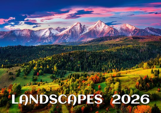 Landscapes 2026 - nástěnný kalendář