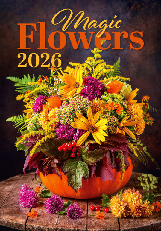 Magic Flowers 2026 - nástěnný kalendář