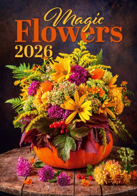 Magic Flowers 2026 - nástěnný kalendář