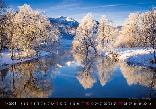 Landscapes 2026 - nástěnný kalendář