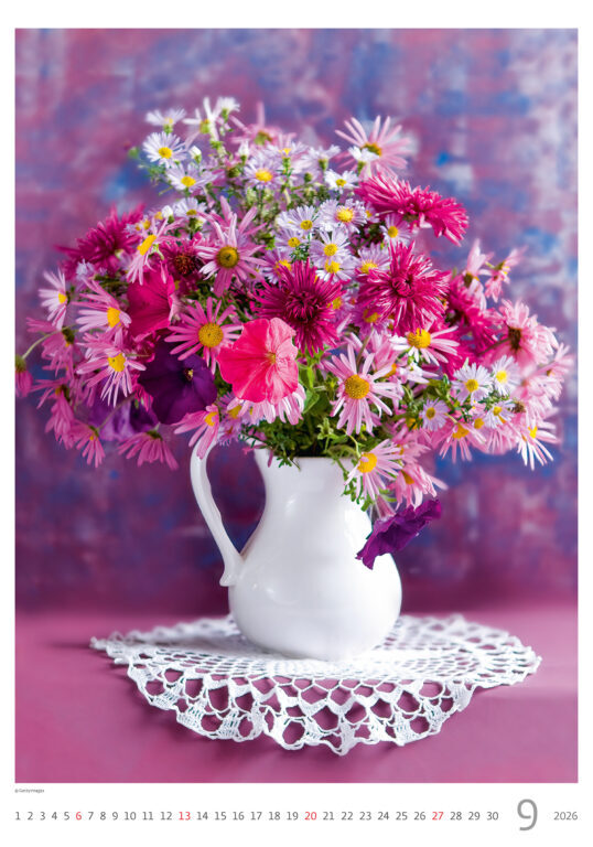 Magic Flowers 2026 - nástěnný kalendář