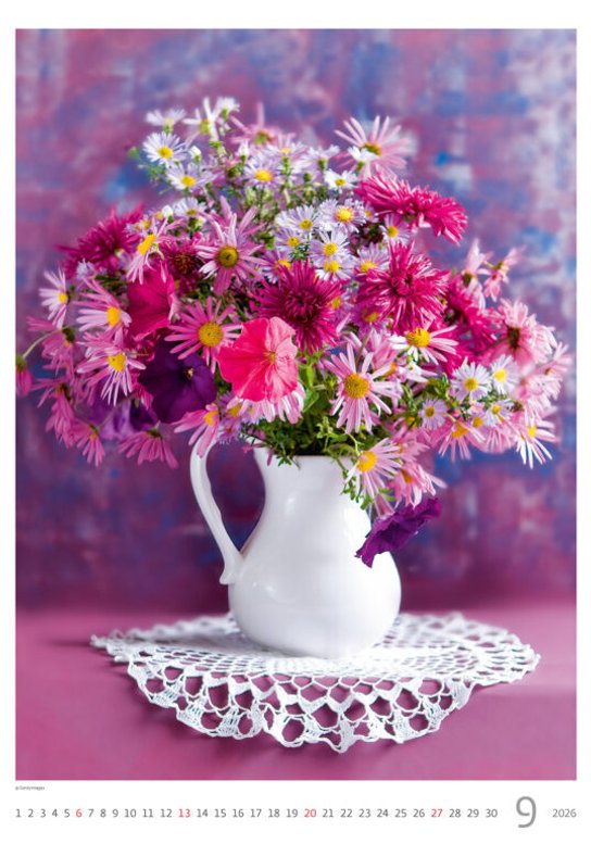 Magic Flowers 2026 - nástěnný kalendář