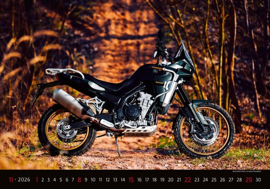 Motorbikes 2026 - nástěnný kalendář