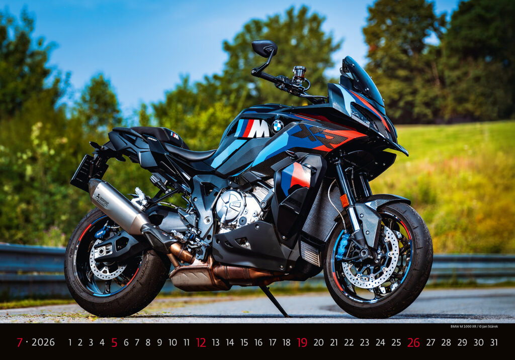 Motorbikes 2026 - nástěnný kalendář