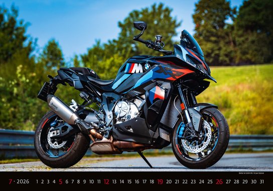 Motorbikes 2026 - nástěnný kalendář