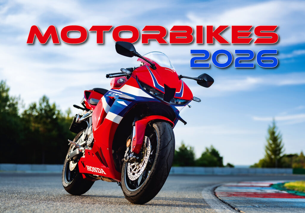 Motorbikes 2026 - nástěnný kalendář