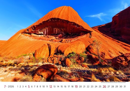 National Parks 2026 - nástěnný kalendář