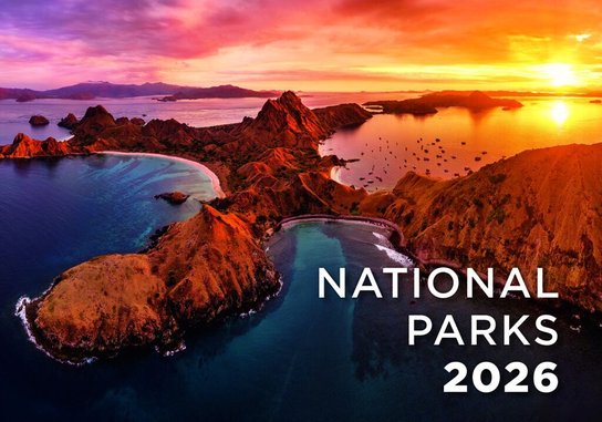 National Parks 2026 - nástěnný kalendář