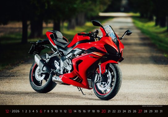 Motorbikes 2026 - nástěnný kalendář