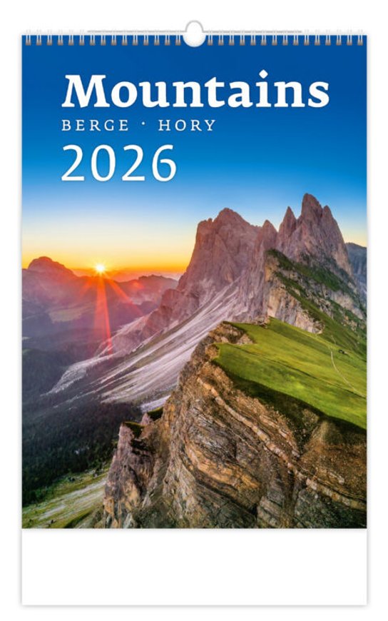 Hory 2026 - nástěnný kalendář