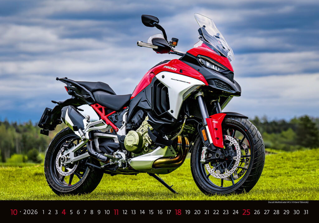 Motorbikes 2026 - nástěnný kalendář