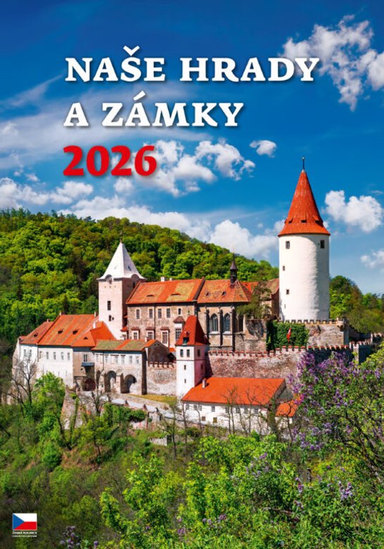 Naše hrady a zámky 2026 - nástěnný kalendář